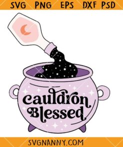 Cauldron Blessed SVG, Acotar Bookish Svg, Booktok Fantasy Book Svg, acotar bookish booktok SVG, fantasy book svg