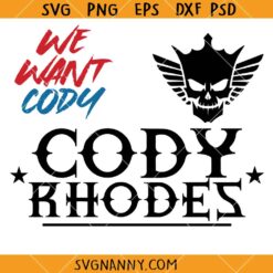 Cody Rhodes SVG bundle, Cody Rhodes Cosplay SVG Files, Armorial Cody Rhodes Logo SVG, WWE Wrestling SVG      