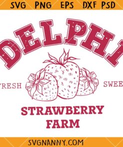 Delphi Strawberry farm SVG, Percy Jackson the Olympians  SVG, Bookish SVG  