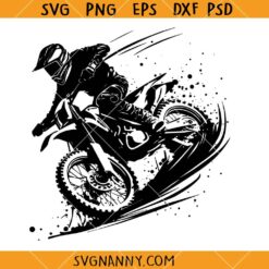 Dirt bike rider SVG, Motocross Rider Svg, bike rider SVG, motorcycle svg, Dirt Bike Svg