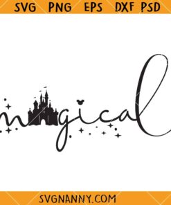 Disney Castle magical kingdom SVG, Disney Clipart SVG, Disney SVG, Disney Shirt SVG, Disney Castle SVG
