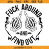 FAAFO skeleton middle finger SVG, Punisher Skull SVG, FAAFO Punisher Flag SVG, 2nd Amendment SVG