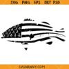 Fishing flag SVG, Fish Flag svg, 4th of July svg, USA Fishing svg, American svg, Independence Day Fishing SVG