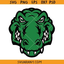 Gator Mascot SVG, Alligator Mascot SVG, Gator SVG, Florida Gators Football SVG   