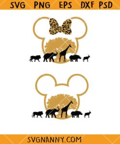 Hakuna matata safari animals SVG, Animal svg, Family Trip Svg, Hakuna Matata SVG