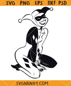 Harley Quinn SVG, Harley Quinn Movie SVG, Suicide Squad SVG, Harley Quinn villain Svg, Harley Quinn Cartoon Svg