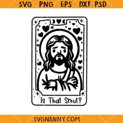 Is that Smut Jesus Tarot SVG, I saw that Jesus svg, Funny is that Smut svg, Bookish Gift for Romantasy Readers SVG   