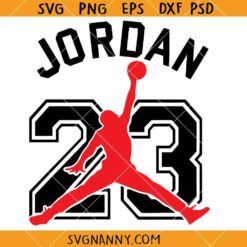 Jordan 23 SVG, Jordan SVG. Jordan PNG, Air Jordan SVG, Jump Logo SVG, Basketball Emblem SVG, Basketball SVG