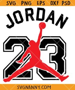 Jordan 23 SVG, Jordan SVG. Jordan PNG, Air Jordan SVG, Jump Logo SVG, Basketball Emblem SVG, Basketball SVG