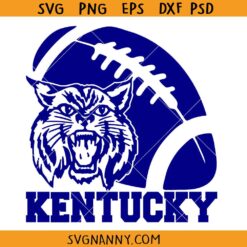 Kentcky Wildcats football SVG, University of Kentucky Svg, Kentucky Wildcats Svg, Football Team SVG