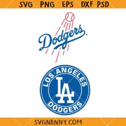 LA dodgers logo SVG, Los Angeles dodgers SVG, Football Team Logo Svg, Football Svg, NCAA Svg