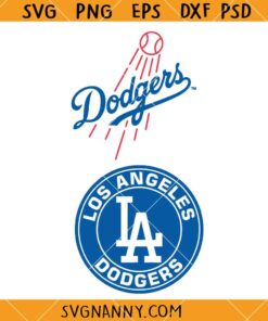 LA dodgers logo SVG, Los Angeles dodgers SVG, Football Team Logo Svg, Football Svg, NCAA Svg