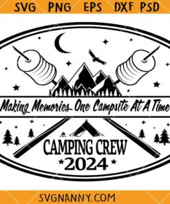 Making Memories One Campsite at a Time Svg, Adventure SVG, Camping SVG, Camping Gifts SVG, Camp Life Svg