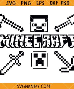Minecraft SVG, Minecraft Creeper SVG, Minecraft Clipart SVG, Minecraft Vector SVG, Minecraft PNG
