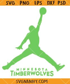 Minnesota Timberwolves Jordan Basketball SVG, Minnesota Timberwolves SVG, NBA Playoffs SVG    