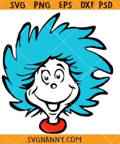Miss Thing Dr Seuss SVG, miss thing svg, dr seuss little miss svg, Dr Seuss Svg, Thing One Thing Two Svg