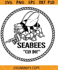 Navy SeaBees SVG, Navy SVG, Navy Logo Svg, US Navy Logo Svg  
