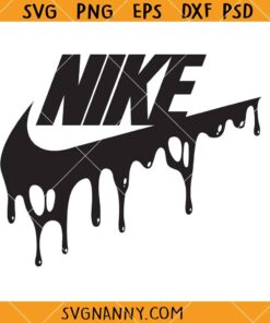 Nike logo drip SVG, Brand Logo Svg, Sports Svg, Nike Drip SVG, Nike logo SVG, Nike PNG 