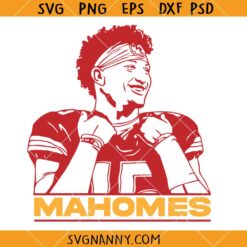 Patrick Mahomes Kansas City SVG, Kansas City Chiefs Svg, Football Svg    