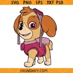 Paw Patrol Skye SVG, Patrol Cute Dog Skye Svg, Patrol Dog Svg, Dog Paw Svg    