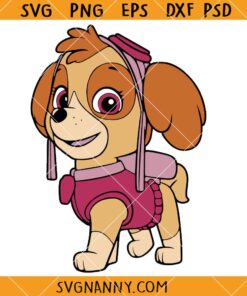Paw Patrol Skye SVG, Patrol Cute Dog Skye Svg, Patrol Dog Svg, Dog Paw Svg    