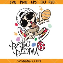 Peso Pluma Easter SVG, Peso Pluma Easter Day SVG, Peso Pluma Singer Mexico SVG, Easter Day Music SVG