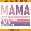 Retro mama SVG, Mama SVG, Mom Shirt svg, Mom Life svg, Mother's Day SVG   