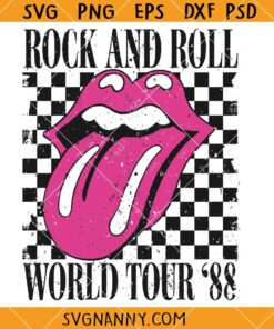 Rock and Roll world tour Rollingstones SVG, The Rolling Stones Band SVG, Stones Tour 2024 SVG, Rolling Stones Band Hackney Diamonds SVG