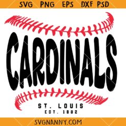 St Louis Cardinals baseball SVG, Baseball Svg, Softball Svg, Cardinals Baseball Shirt SVG