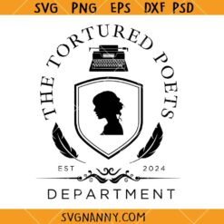 The Tortured Poets Department SVG, Taylor Swift Inspired SVG, Guitar SVG, Swiftie SVG
