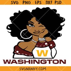 Washington Commanders girl svg, Commanders girl svg, Football Ball Shirt SVG   