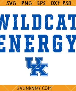 Wildcat Energy SVG, Kentucky Wildcat Energy SVG, NCAA Team SVG, Wildcats SVG, Wildcats Football SVG
