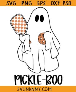 Halloween Pickleball svg, Fall Pickleball Design SVG, Autumn Pickleball svg  