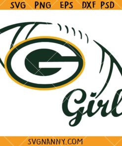 Green Bay Packers Girl SVG, Sport Svg, Green Bay Packers Cheer SVG    