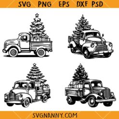 Christmas Trucks Bundle svg, Christmas SVG, Christmas decoration SVG, Christmas Shirt svg