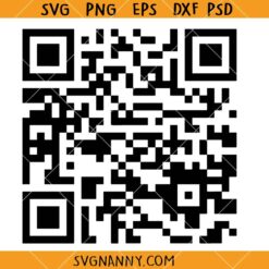 Donald Trump Dance QR Code SVG, Funny Trump Dancing Troll QR SVG