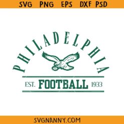 Eagles Philly Retro Philadelphia svg, Eagles SVG, Philly Football SVG