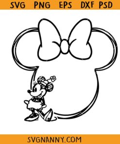 Family Vacation Sketch Mouse head Svg, Family Trip Svg, Couple Trip Svg, Vacay Mode Svg