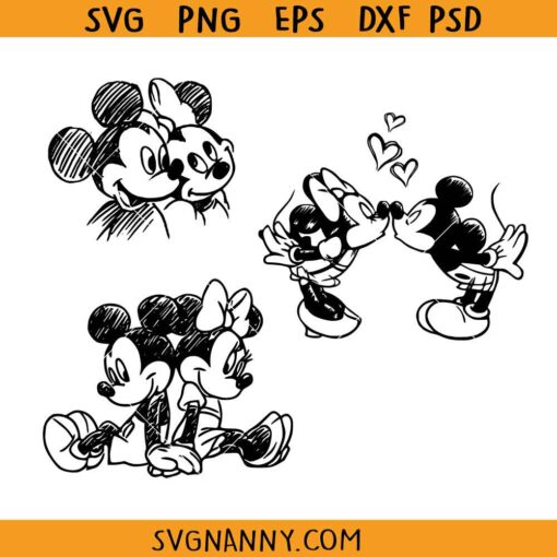 Family Vacation Sketch Mousehead Svg, Disney Svg, Disney Vacation SVG