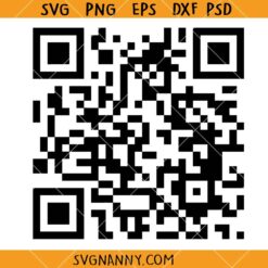 Fuck you QR code svg, QR Code SVG, Funny QR Code SVG