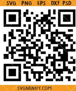 Fuck you QR code svg, QR Code SVG, Funny QR Code SVG