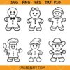 Gingerbread Man svg, Christmas SVG, Christmas decoration SVG, Christmas Shirt svg 