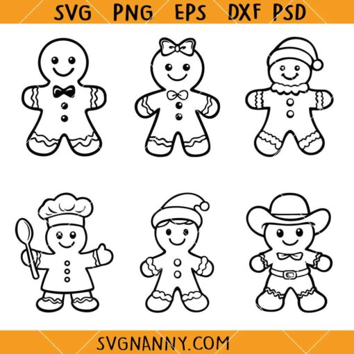 Gingerbread Man svg, Christmas SVG, Christmas decoration SVG, Christmas Shirt svg 