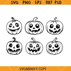 Jack o lantern svg, Happy Halloween Svg
