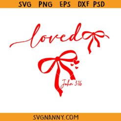 Loved coquette Bow svg, Love Coquette SVG, Coquette Valentine SVG 