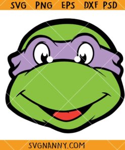 Ninja Turtle Head SVG, Leonardo Svg, Teenage Mutant Ninja Turtles Svg