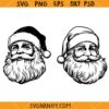 Santa Face SVG, Santa’s SVG, Christmas SVG, Christmas Santa SVG, Christmas Shirt svg 