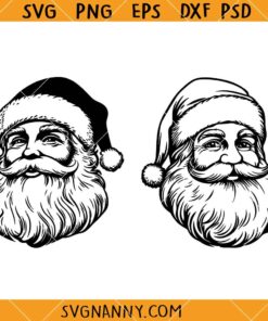 Santa Face SVG, Santa’s SVG, Christmas SVG, Christmas Santa SVG, Christmas Shirt svg 