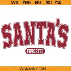 Santa’s Favorite SVG, Christmas Quotes SVG, Christmas SVG