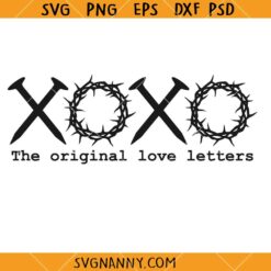 The Original Love Letters SVG, XoXo Svg, Easter Svg